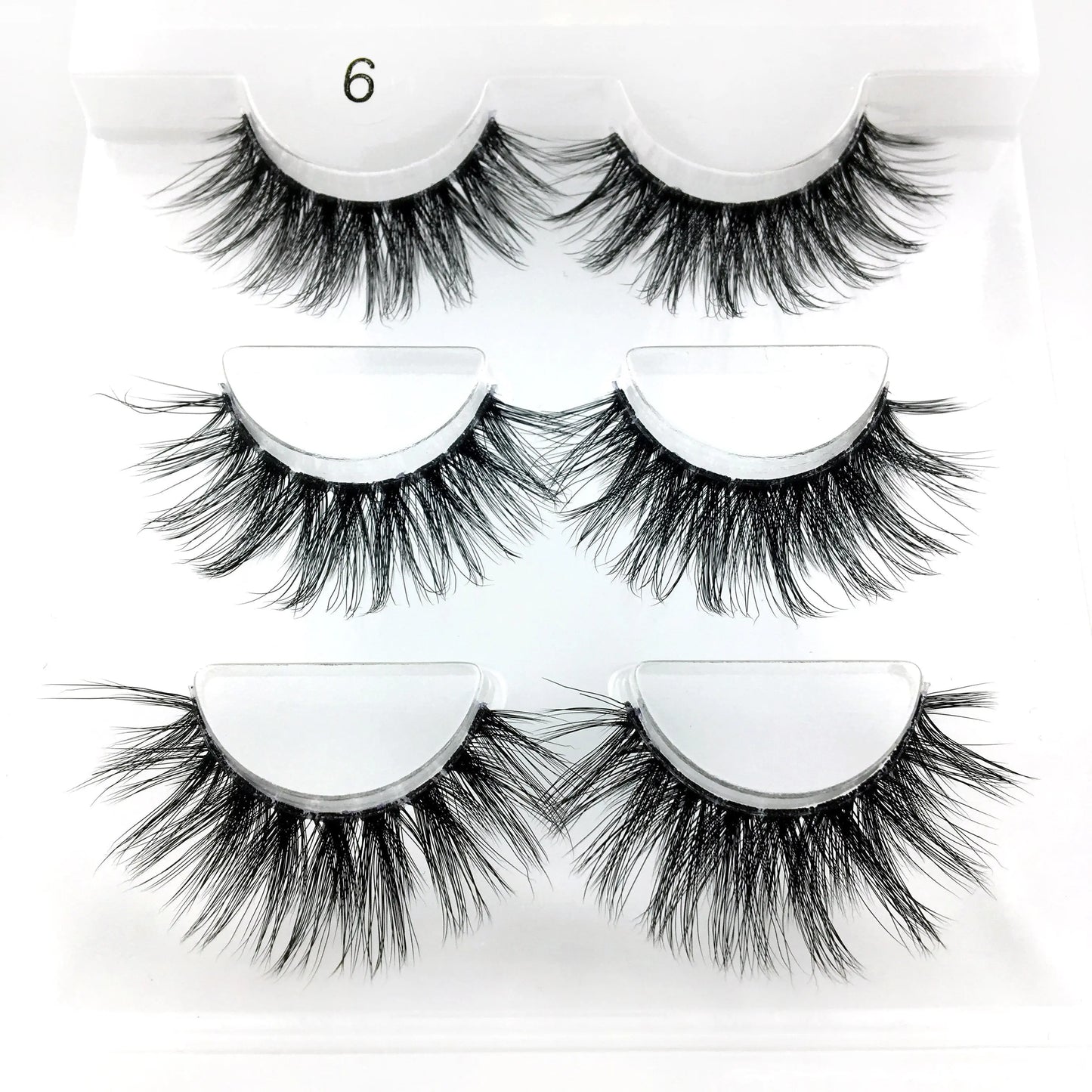 20mm 1 Real Winged False Eyelashes Makeup Tools Mink Lashes Eyelash Volume Extension Criss-cross накладные ресницы humolife