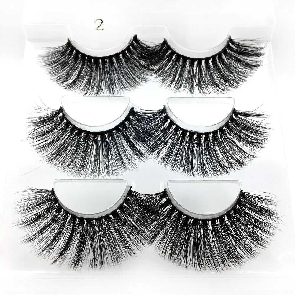 20mm 1 Real Winged False Eyelashes Makeup Tools Mink Lashes Eyelash Volume Extension Criss-cross накладные ресницы humolife