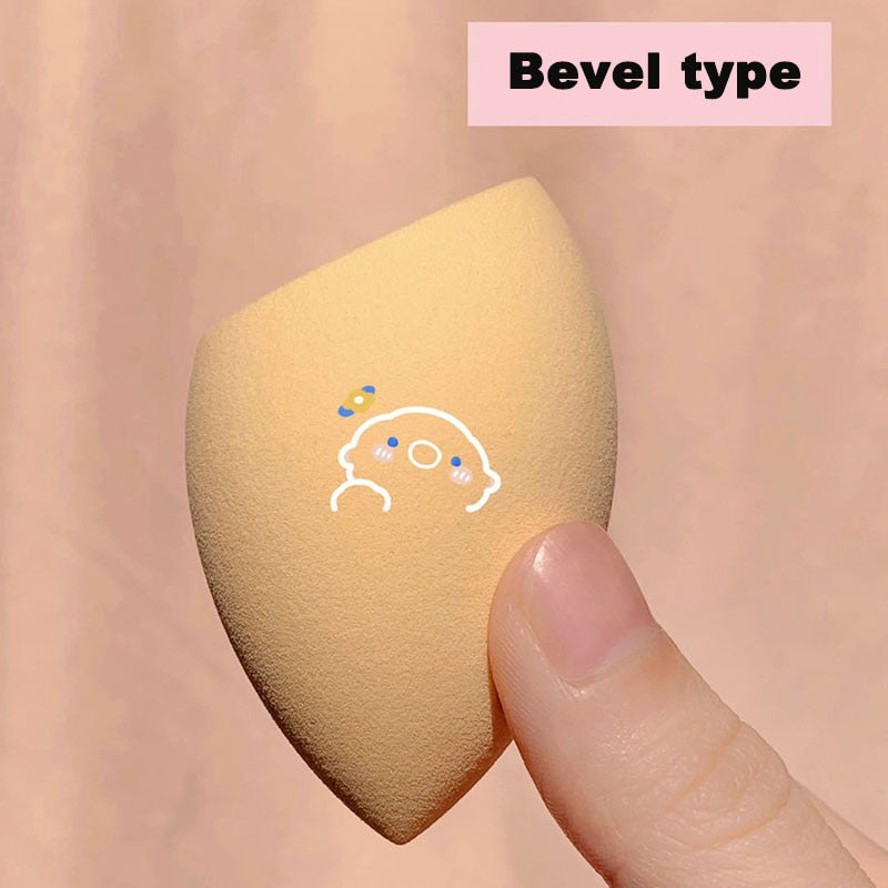 4pcs/bag Fashion Make up Blender Cosmetic Puff Makeup Sponge Foundation Powder Sponge Beauty Tool Makeup Tool Accessories humolife