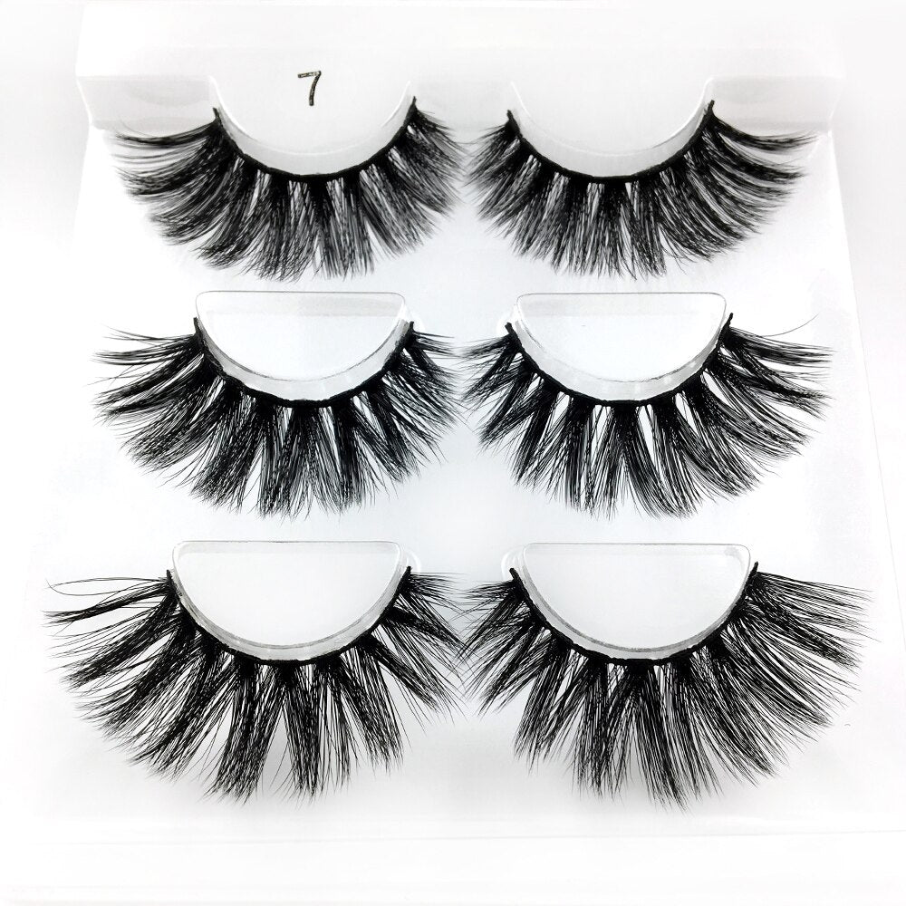20mm 1 Real Winged False Eyelashes Makeup Tools Mink Lashes Eyelash Volume Extension Criss-cross накладные ресницы humolife