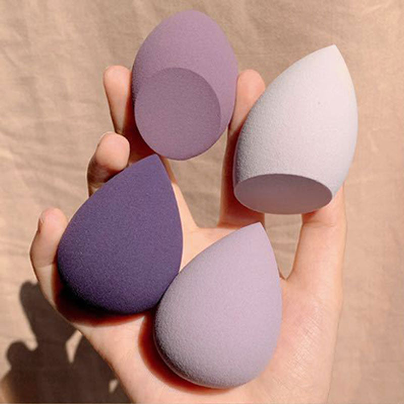 4pcs/bag Fashion Make up Blender Cosmetic Puff Makeup Sponge Foundation Powder Sponge Beauty Tool Makeup Tool Accessories humolife