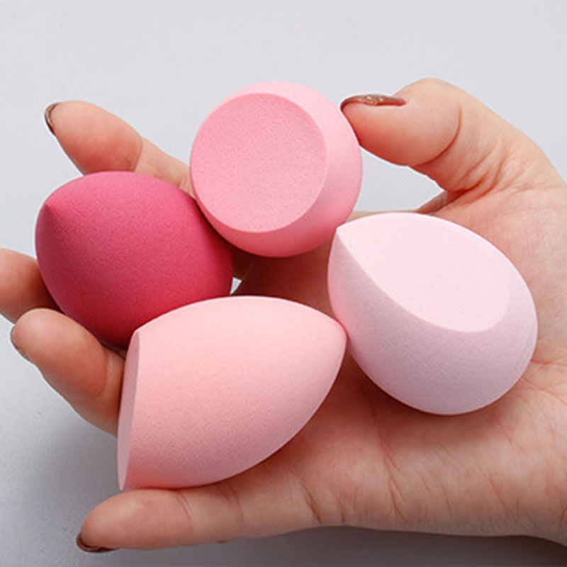 4pcs/bag Fashion Make up Blender Cosmetic Puff Makeup Sponge Foundation Powder Sponge Beauty Tool Makeup Tool Accessories humolife