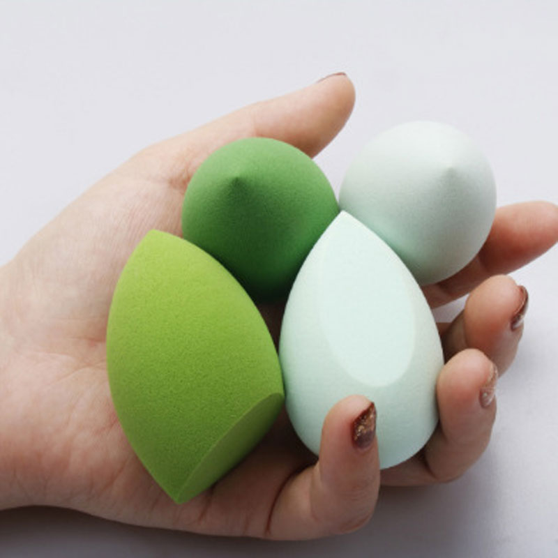4pcs/bag Fashion Make up Blender Cosmetic Puff Makeup Sponge Foundation Powder Sponge Beauty Tool Makeup Tool Accessories humolife