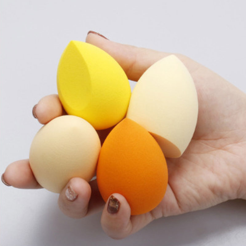 4pcs/bag Fashion Make up Blender Cosmetic Puff Makeup Sponge Foundation Powder Sponge Beauty Tool Makeup Tool Accessories humolife