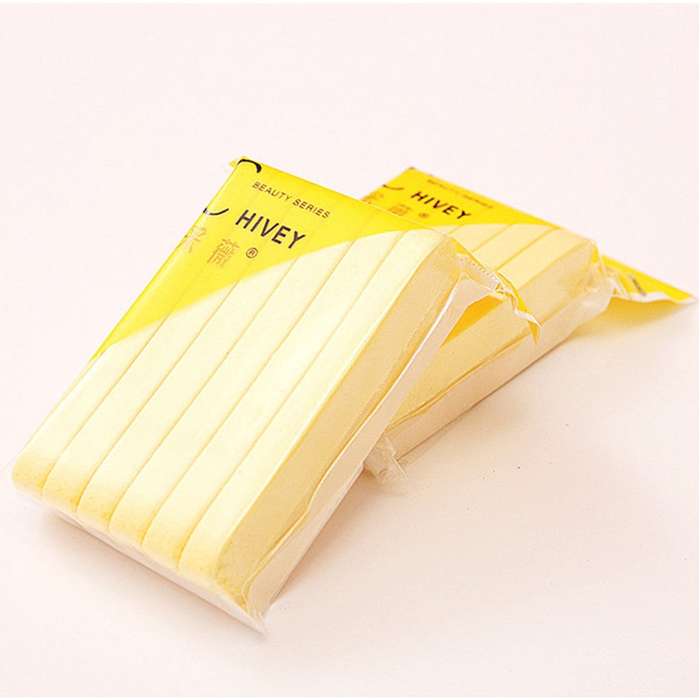 12PCS/Set Cosmetic Puff Compressed Cleaning Sponge Facial Clean Washing Pad Remove Makeup Skin Care Tool Cleaning Puff humolife