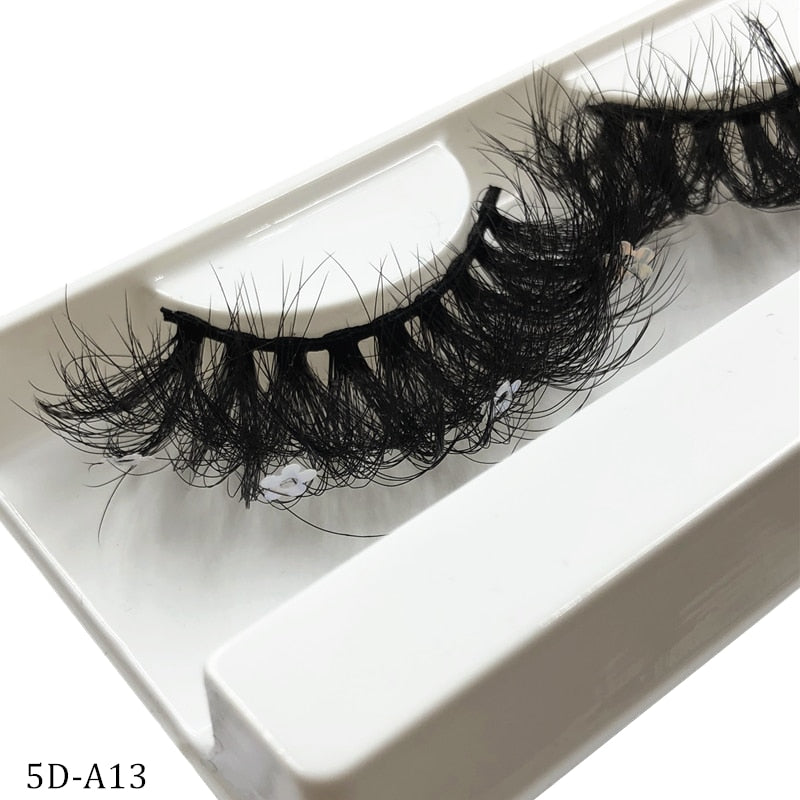 Lashes With Butterflys On Them Faux Mink 25mm Butterfly Eyelashes With Packaging Boxes Hand Made Full Strip Charming humolife