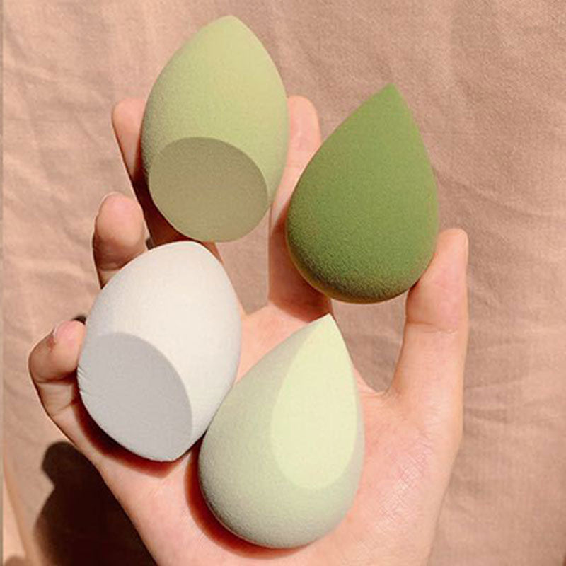 4pcs/bag Fashion Make up Blender Cosmetic Puff Makeup Sponge Foundation Powder Sponge Beauty Tool Makeup Tool Accessories humolife