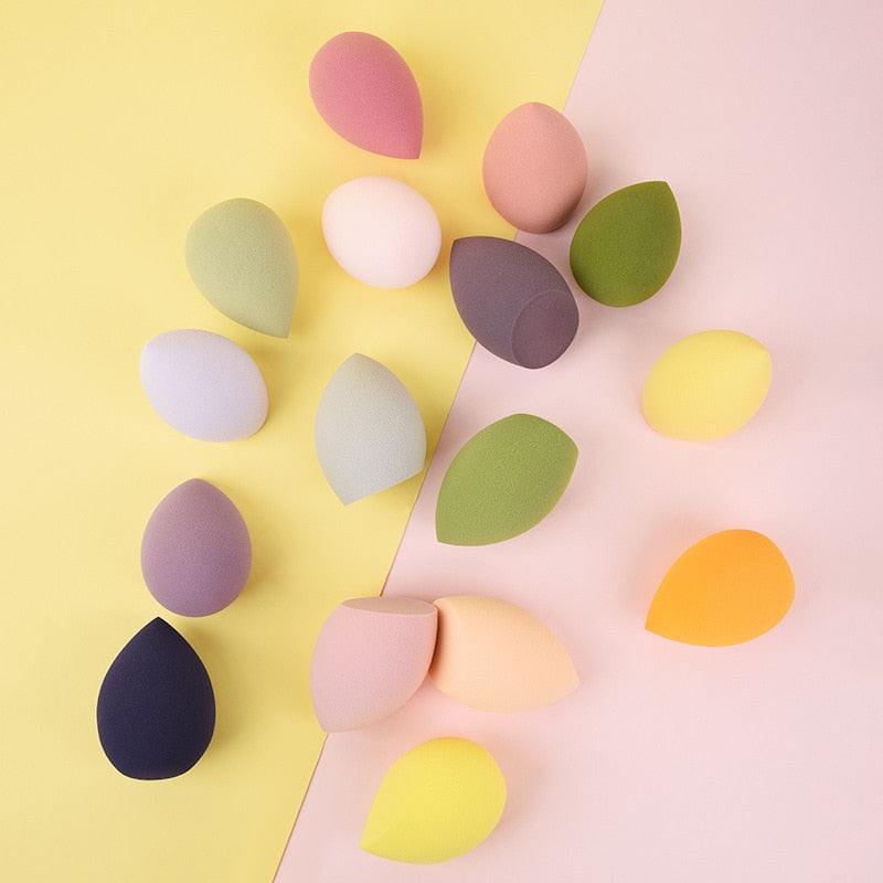 4pcs/bag Fashion Make up Blender Cosmetic Puff Makeup Sponge Foundation Powder Sponge Beauty Tool Makeup Tool Accessories humolife