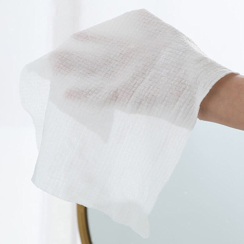 Magical Towel Travel Outdoor Non-woven Compressed Magic Disposable Towel Tablet Cloth Wipes Tissue Mask Makeup Cleaning humolife