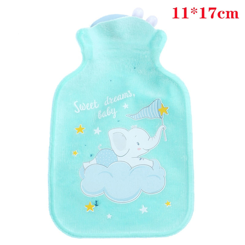 1Pc Lovely Cartoon Hand Po Warm Water Bottle Mini Hot Water Bottles Portable Hand Warmer Girls Pocket Hand Feet Hot Water Bags humolife