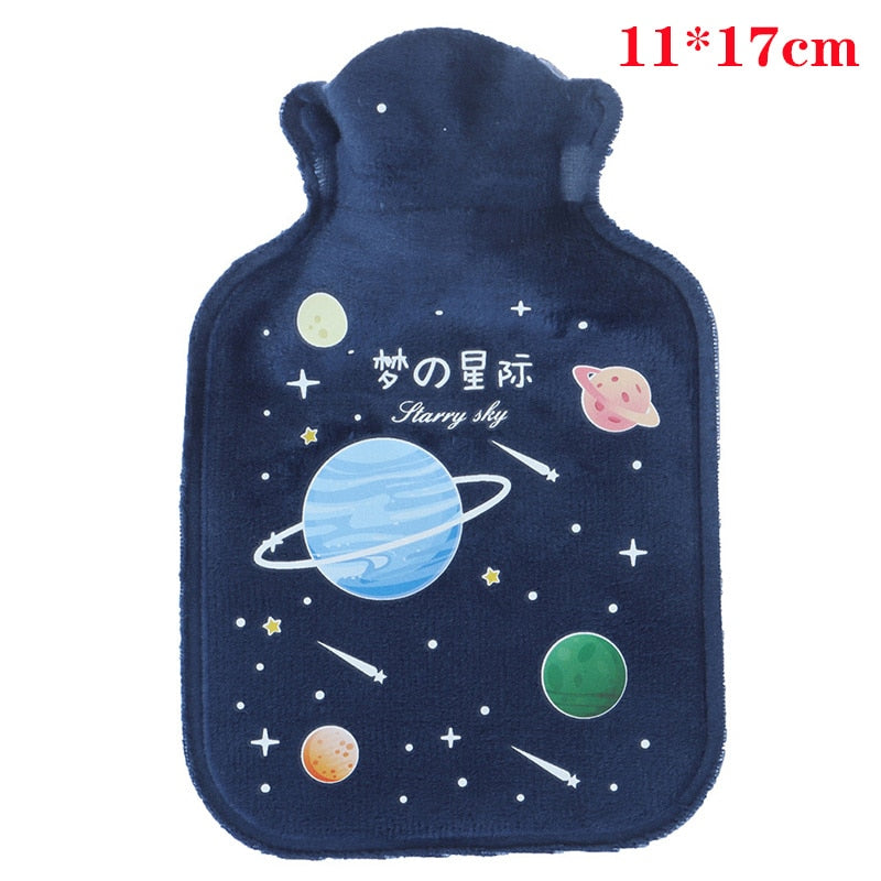 1Pc Lovely Cartoon Hand Po Warm Water Bottle Mini Hot Water Bottles Portable Hand Warmer Girls Pocket Hand Feet Hot Water Bags humolife