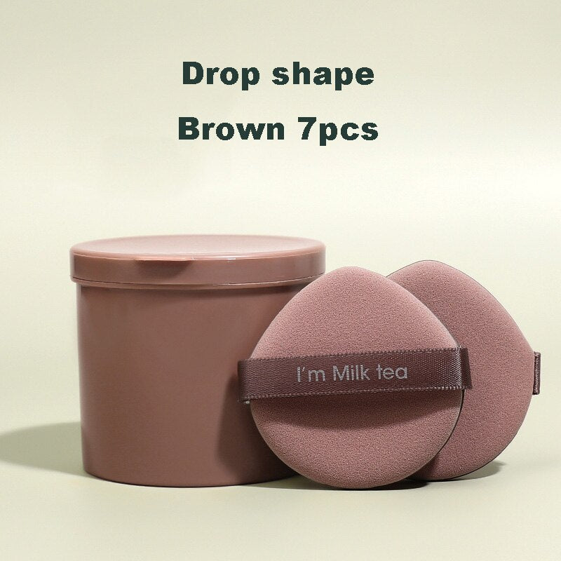 1/3/7 PCS Strawberry Cosmetic Puff Set Double Side Women Soft Makeup Sponge Beauty Blender Make Up Powder Tools humolife