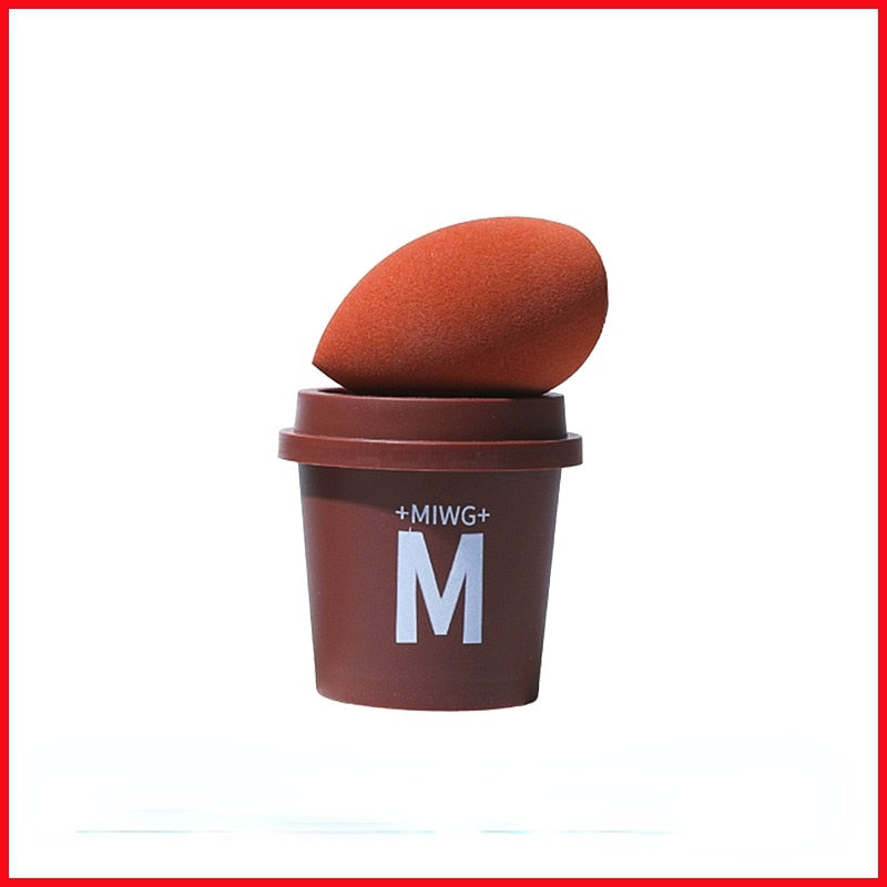 New Beauty Egg Makeup Blender Cosmetic Puff Makeup Sponge Cushion Foundation Powder Sponge Beauty Tool Women Make Up Accessories humolife