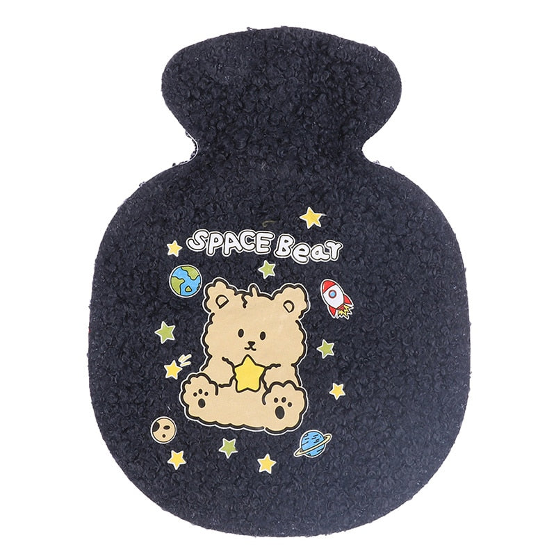 1Pc Lovely Cartoon Hand Po Warm Water Bottle Mini Hot Water Bottles Portable Hand Warmer Girls Pocket Hand Feet Hot Water Bags humolife
