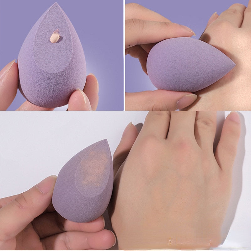 New Beauty Egg Makeup Blender Cosmetic Puff Makeup Sponge Cushion Foundation Powder Sponge Beauty Tool Women Make Up Accessories humolife
