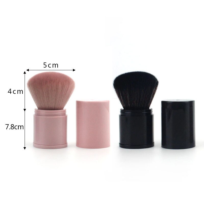 Retractable Makeup Brushes Powder Foundation Blush Face Kabuki Brush pincel Maquiagem Brush Cosmetic Tools for Women Cheek humolife