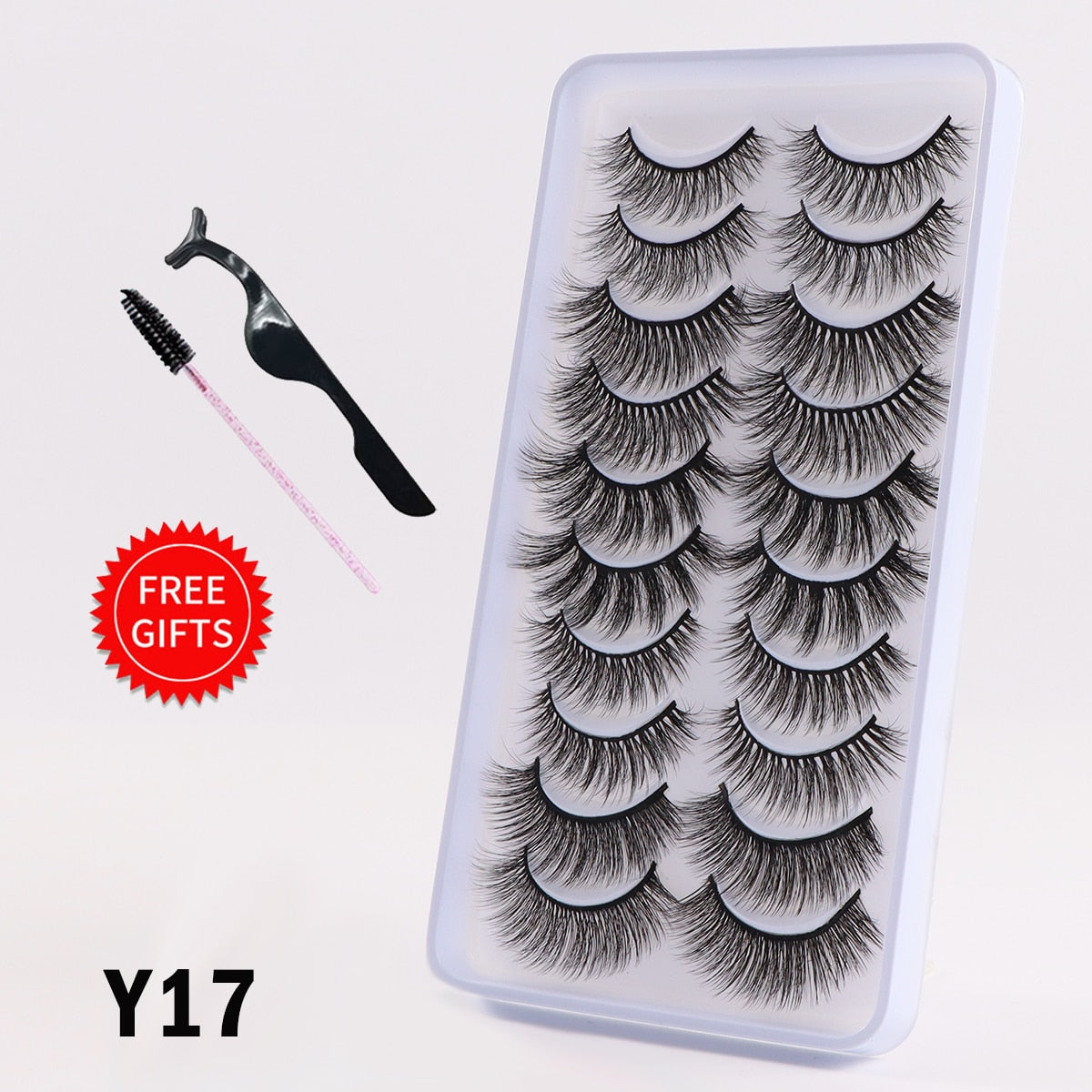 5/10Pairs 3D Mink Lashes Natural Eyelashes Dramatic False Eyelashes Faux Cils Makeup Wholesale Fake Eyelash Extension maquiagem humolife