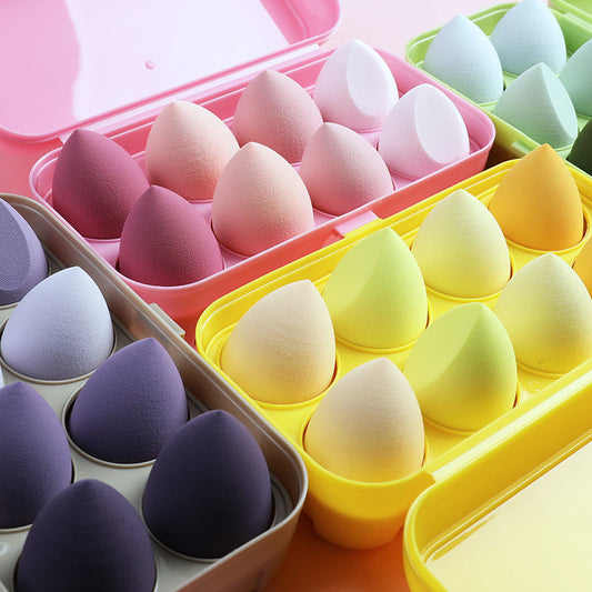 New Beauty Egg Makeup Blender Cosmetic Puff Makeup Sponge Cushion Foundation Powder Sponge Beauty Tool Women Make Up Accessories humolife