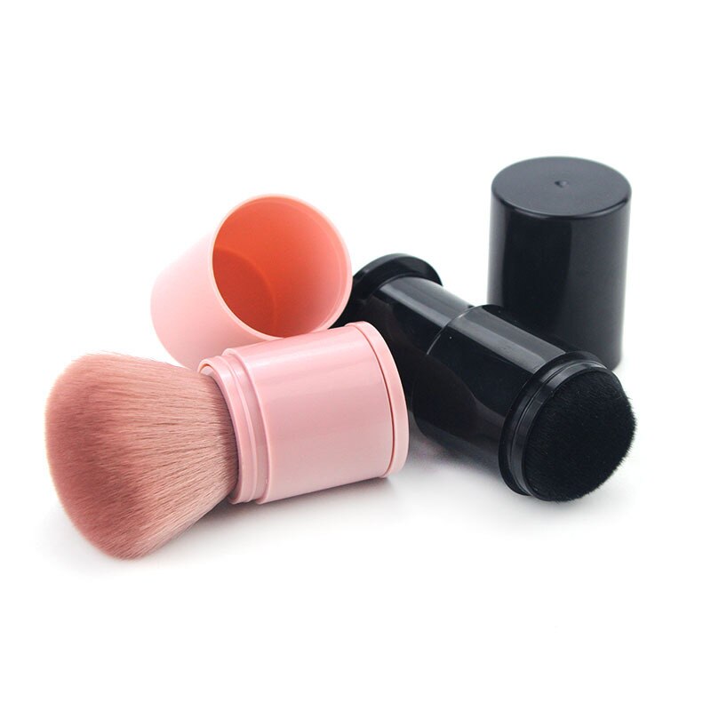 Retractable Makeup Brushes Powder Foundation Blush  Face Kabuki Brush pincel Maquiagem Brush Cosmetic Tools for Women Cheek humolife